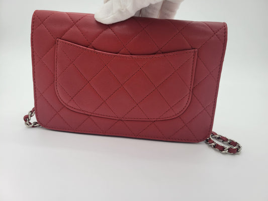 Chanel Quilted Wallet On Chain