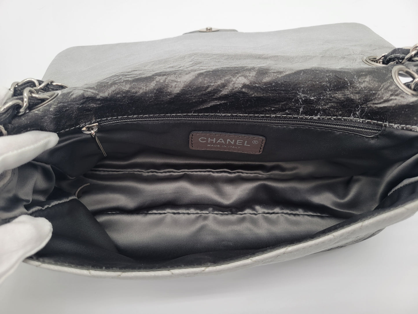 Vintage Chanel Melrose Degradé Flap Bag