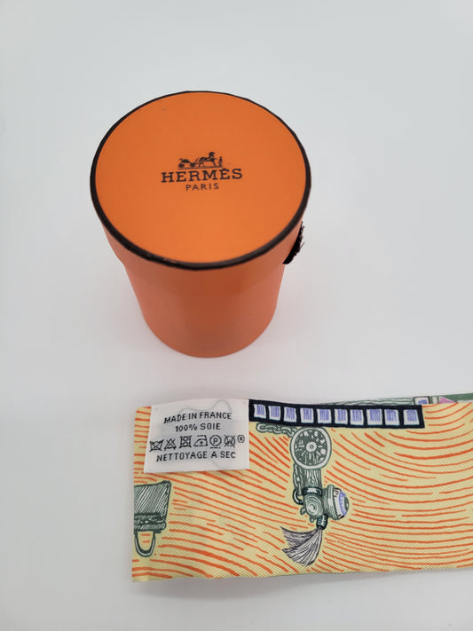 Hermès Twilly — "Super Silk Quest" | Elias Kafouros | SS2024 | with Orange Box