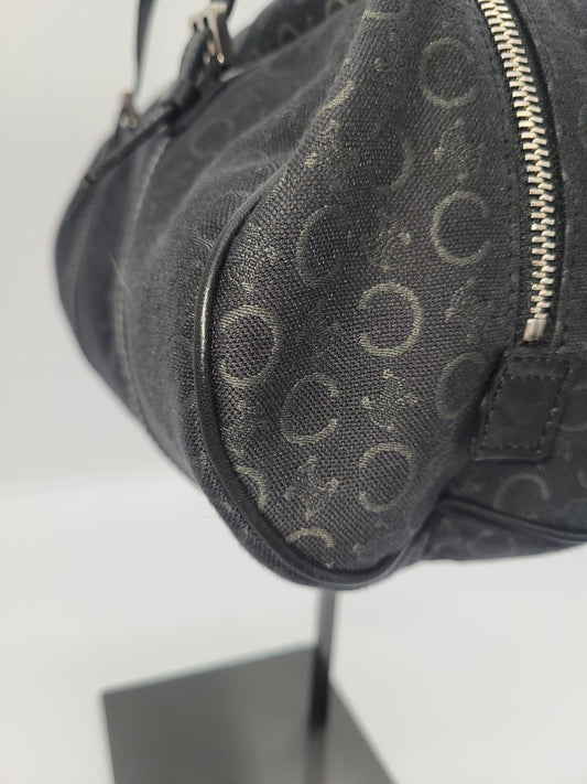 Vintage Celine Macadam Boston Bag