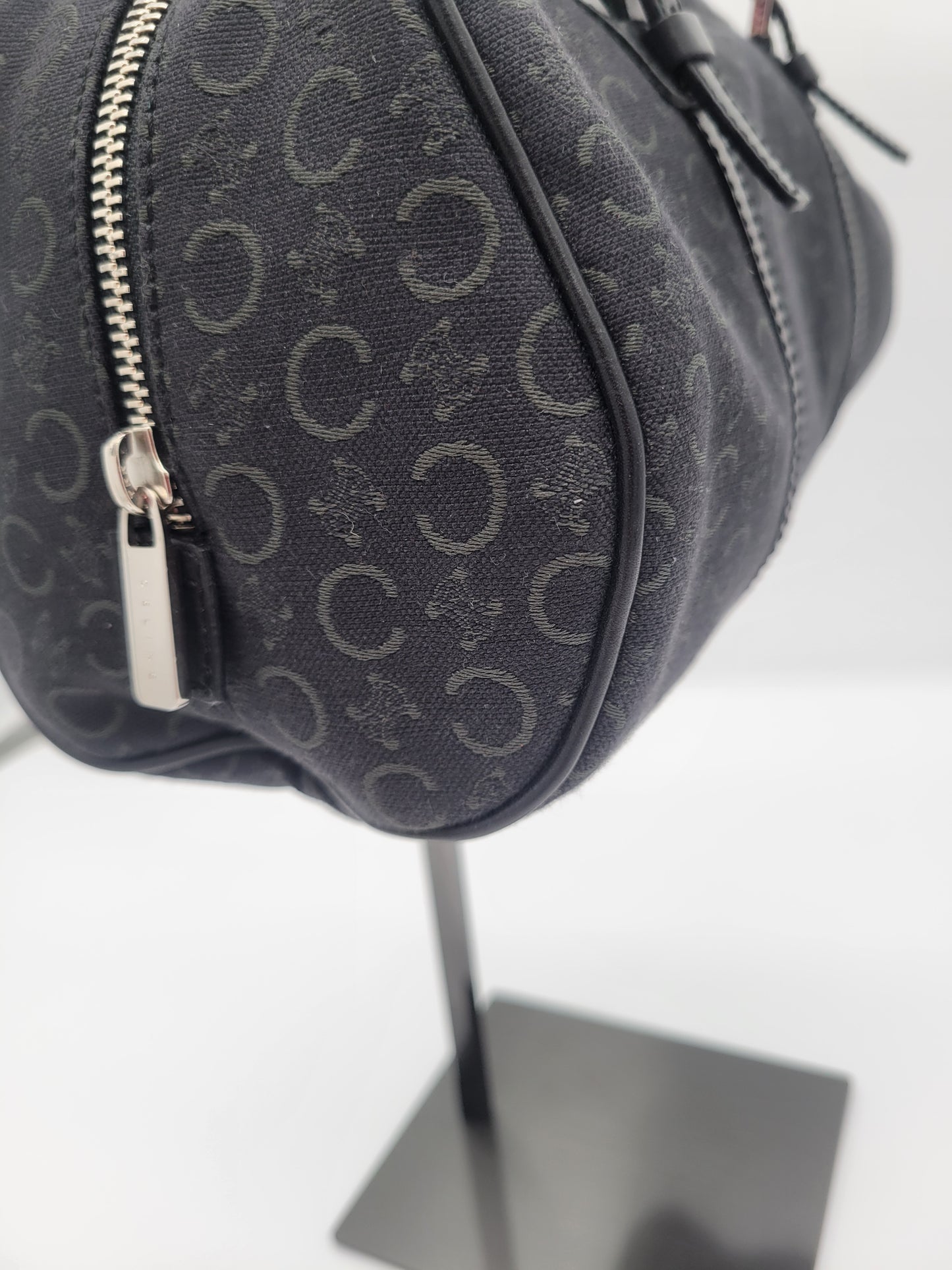 Vintage Celine Macadam Boston Bag
