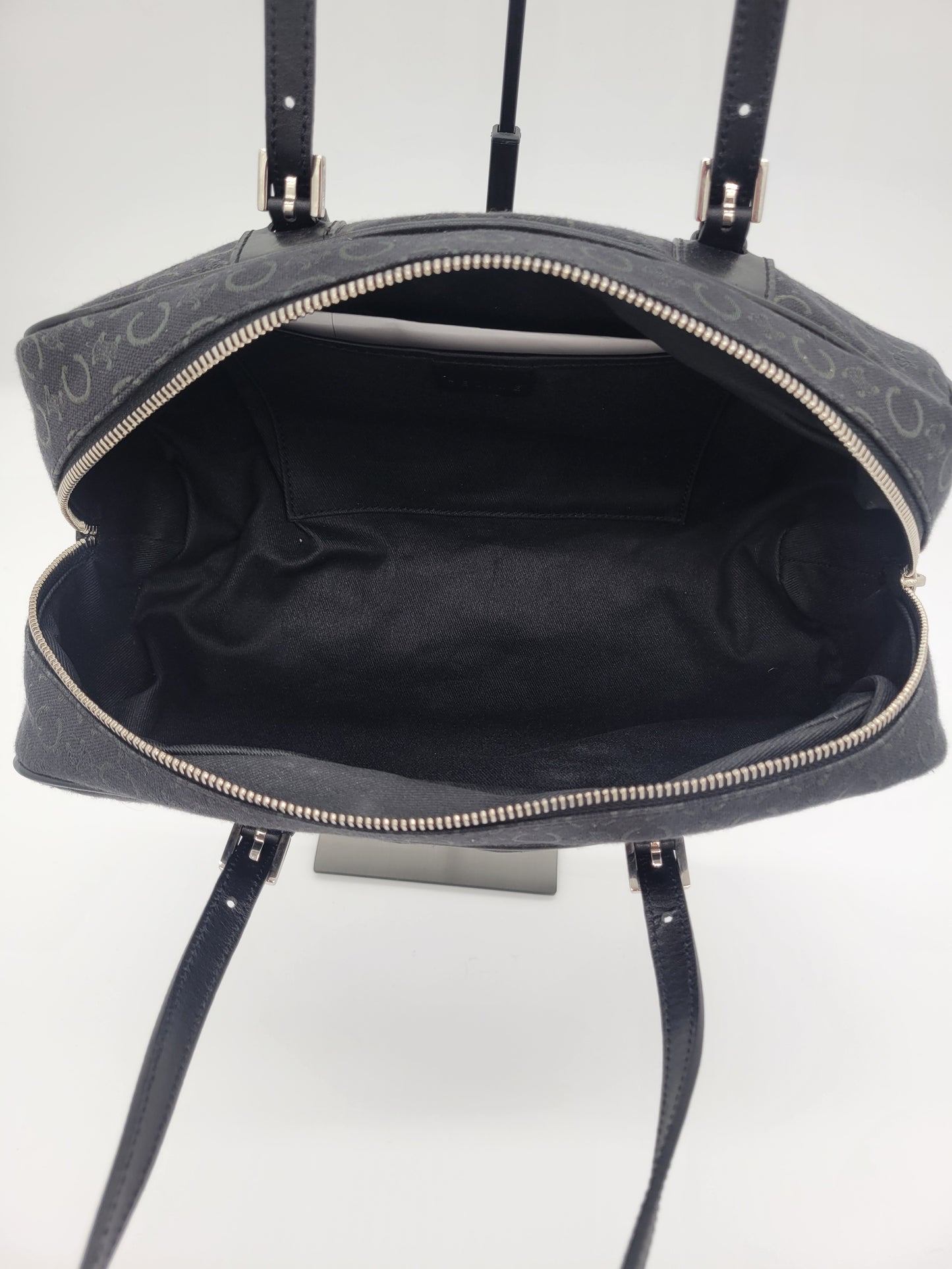 Vintage Celine Macadam Boston Bag