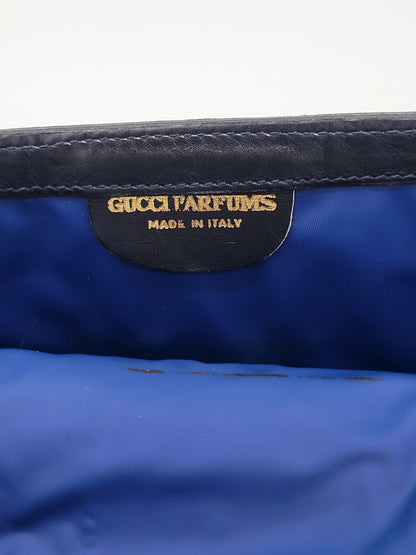 Vintage Gucci GG Supreme Sherry Line Clutch Bag