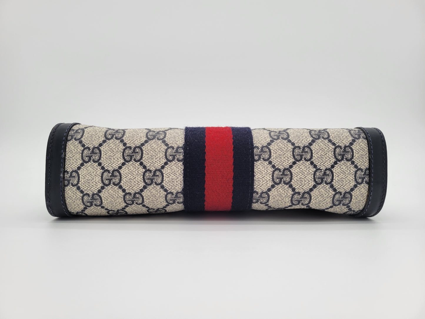 Vintage Gucci GG Supreme Sherry Line Clutch Bag