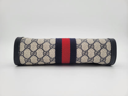 Vintage Gucci GG Supreme Sherry Line Clutch Bag