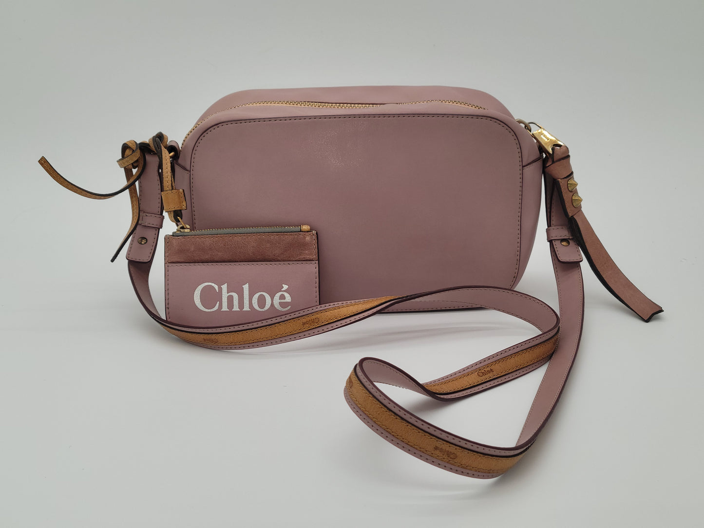 Desert Mauve Chloé Sam Crossbody Bag