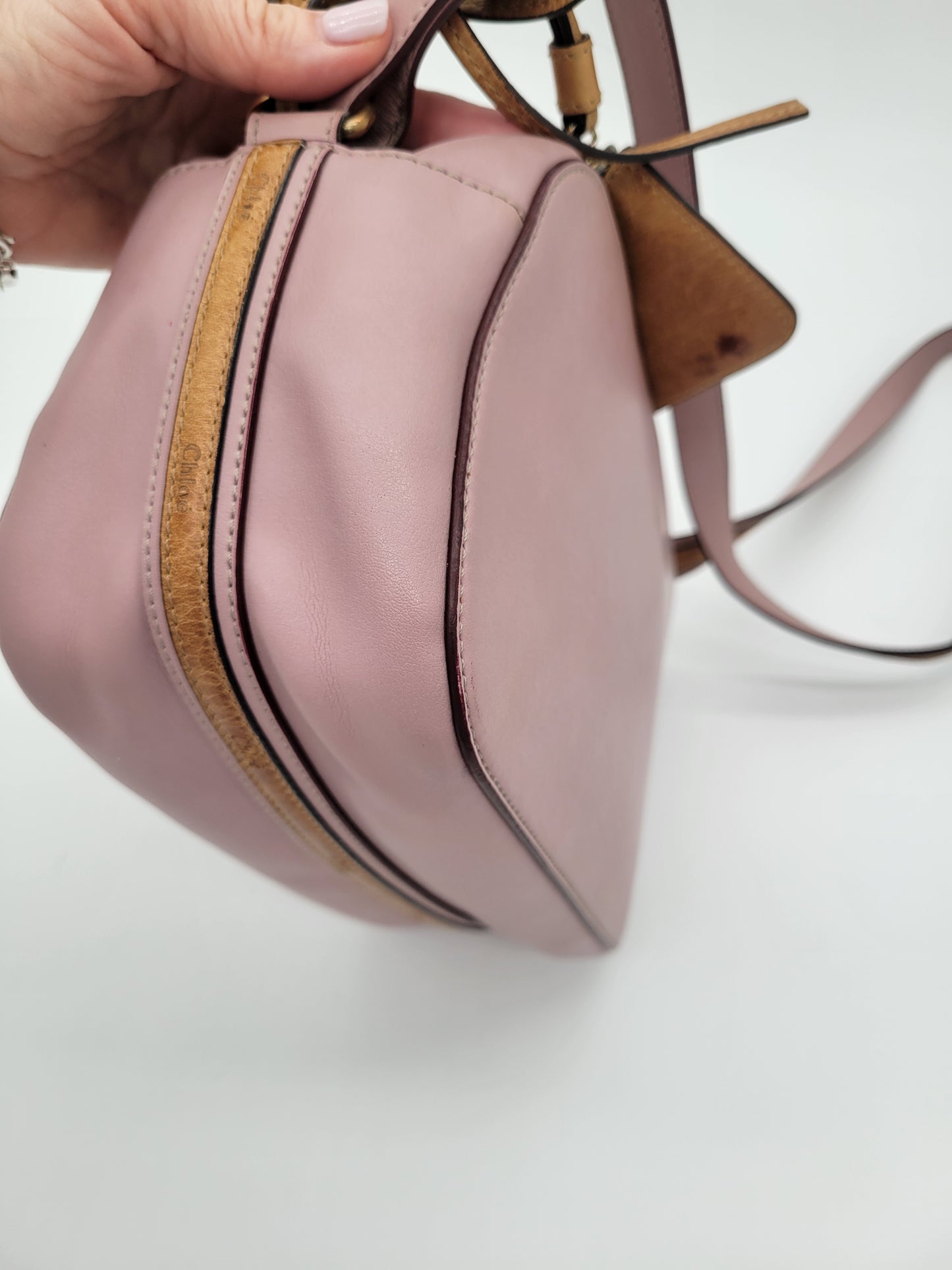 Desert Mauve Chloé Sam Crossbody Bag