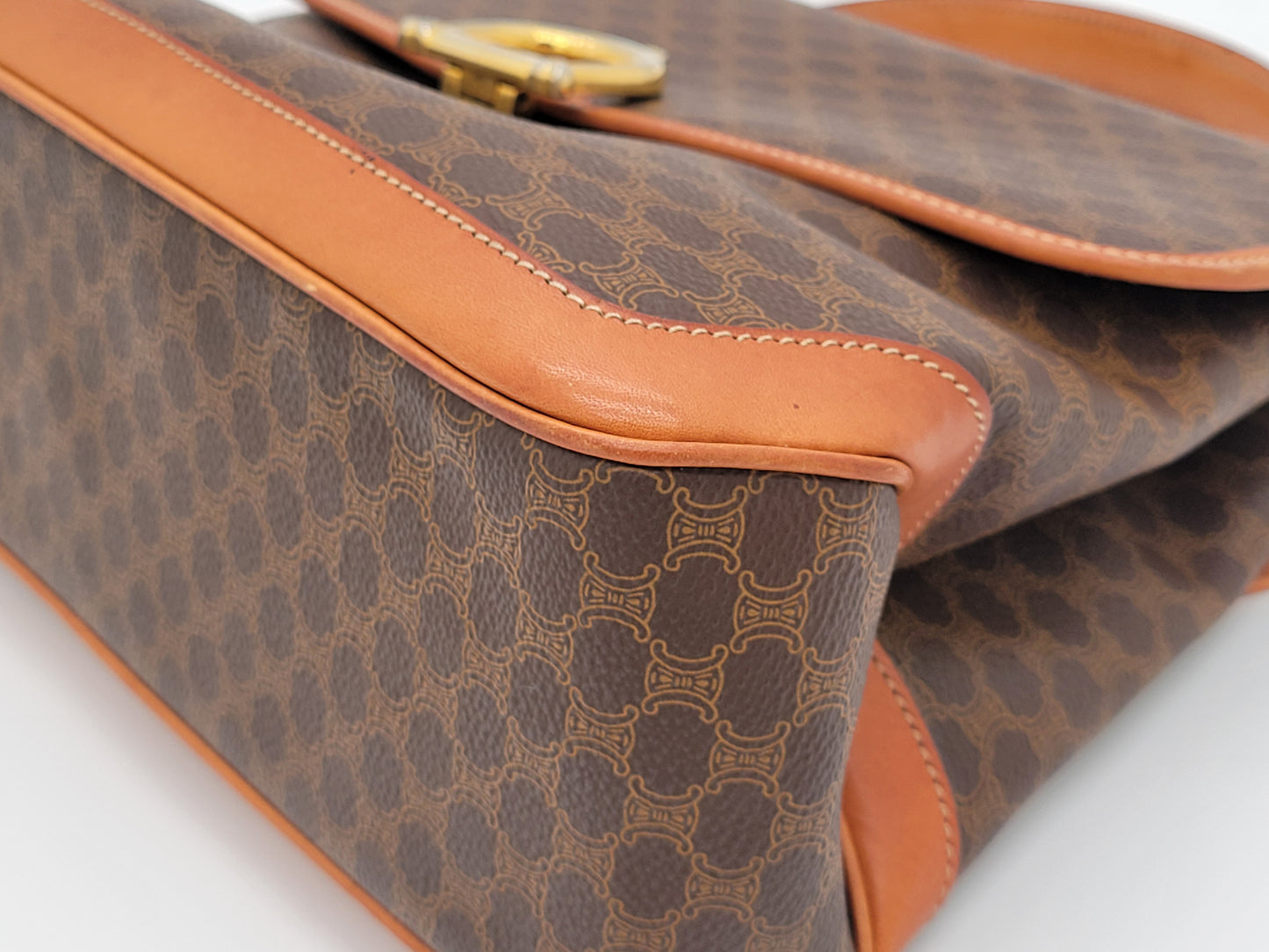 Vintage Celine Macadam Top Handle Bag