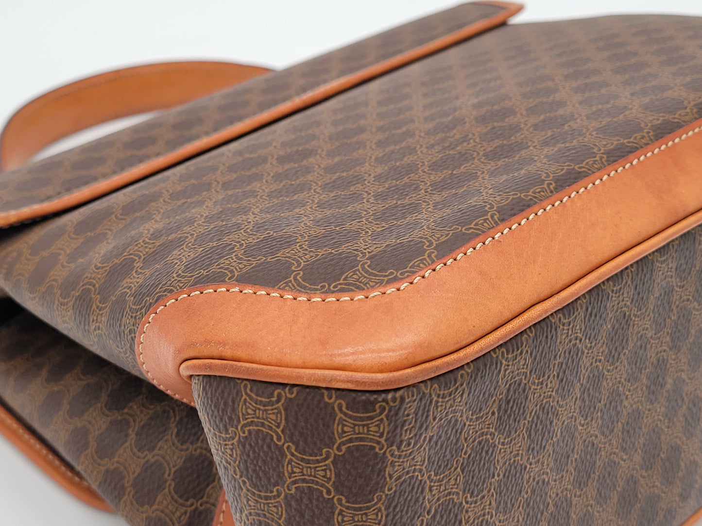 Vintage Celine Macadam Top Handle Bag