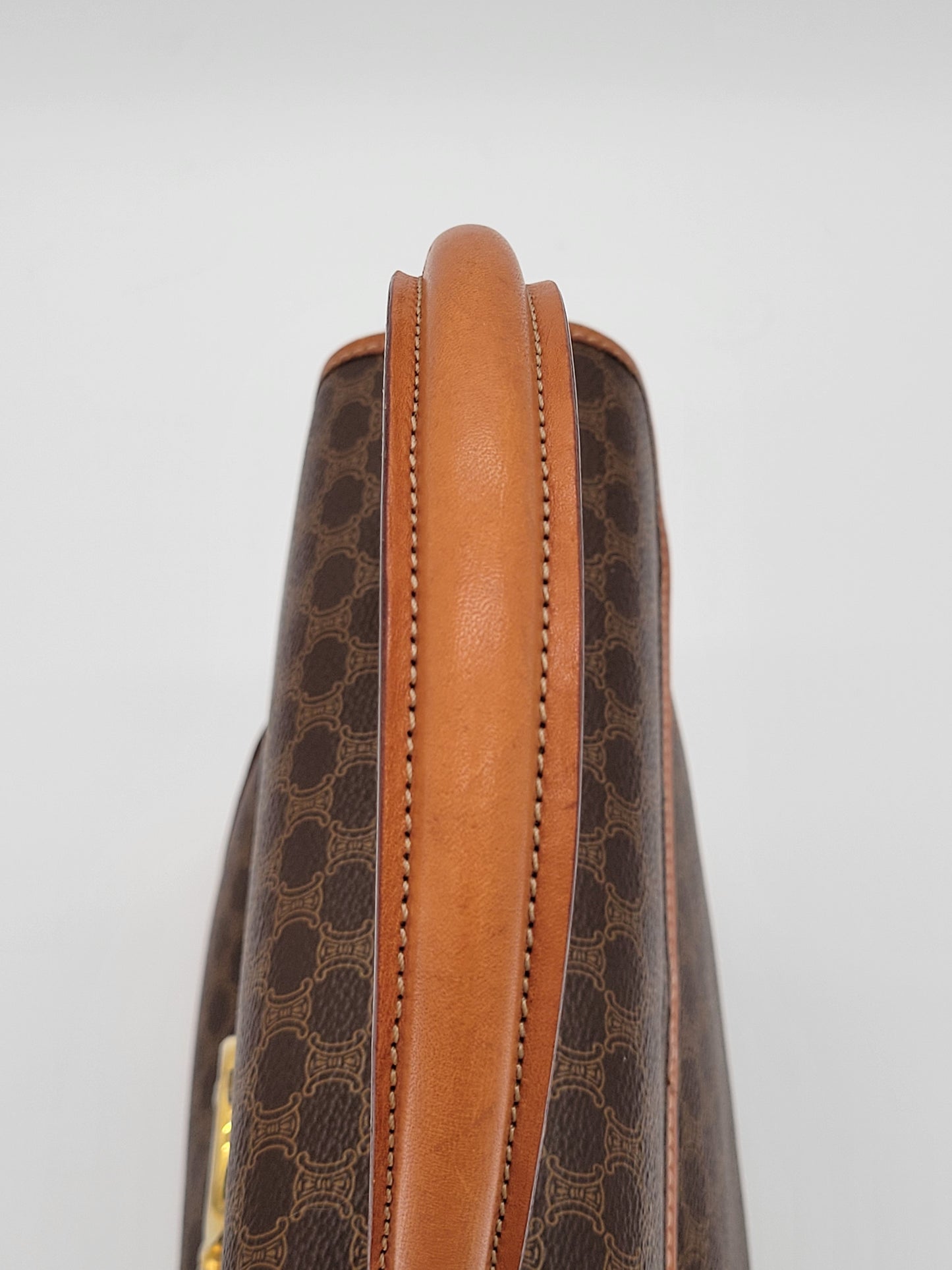 Vintage Celine Macadam Top Handle Bag