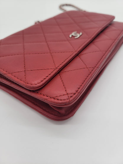 Chanel Quilted Wallet On Chain