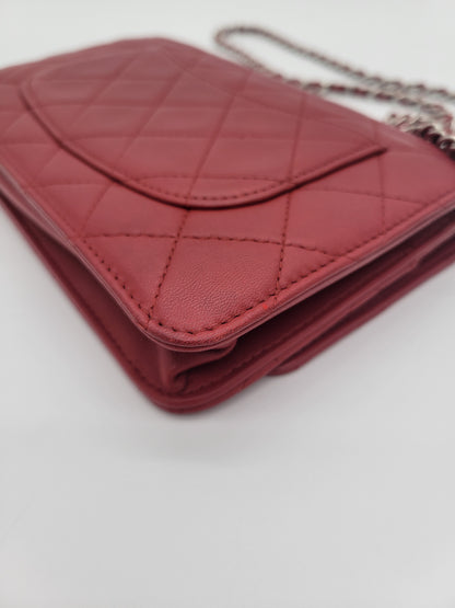 Chanel Quilted Wallet On Chain