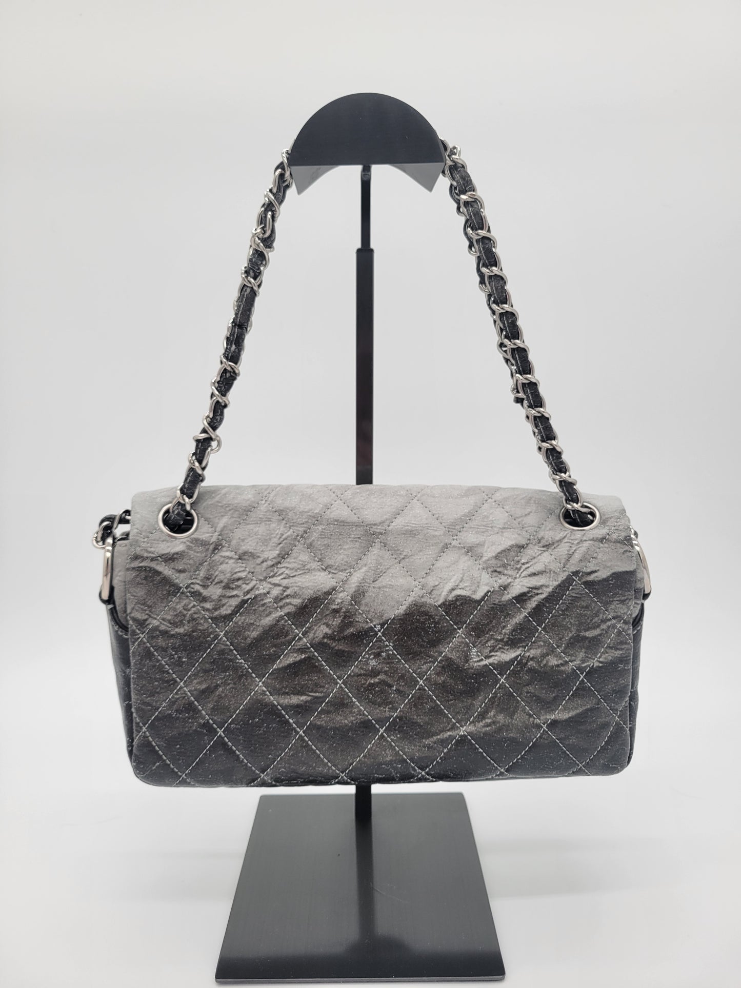 Vintage Chanel Melrose Degradé Flap Bag