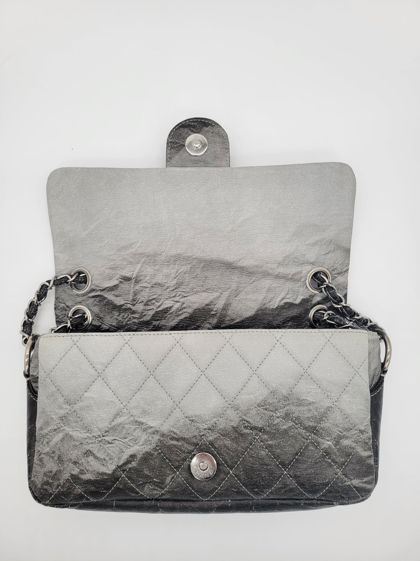 Vintage Chanel Melrose Degradé Flap Bag