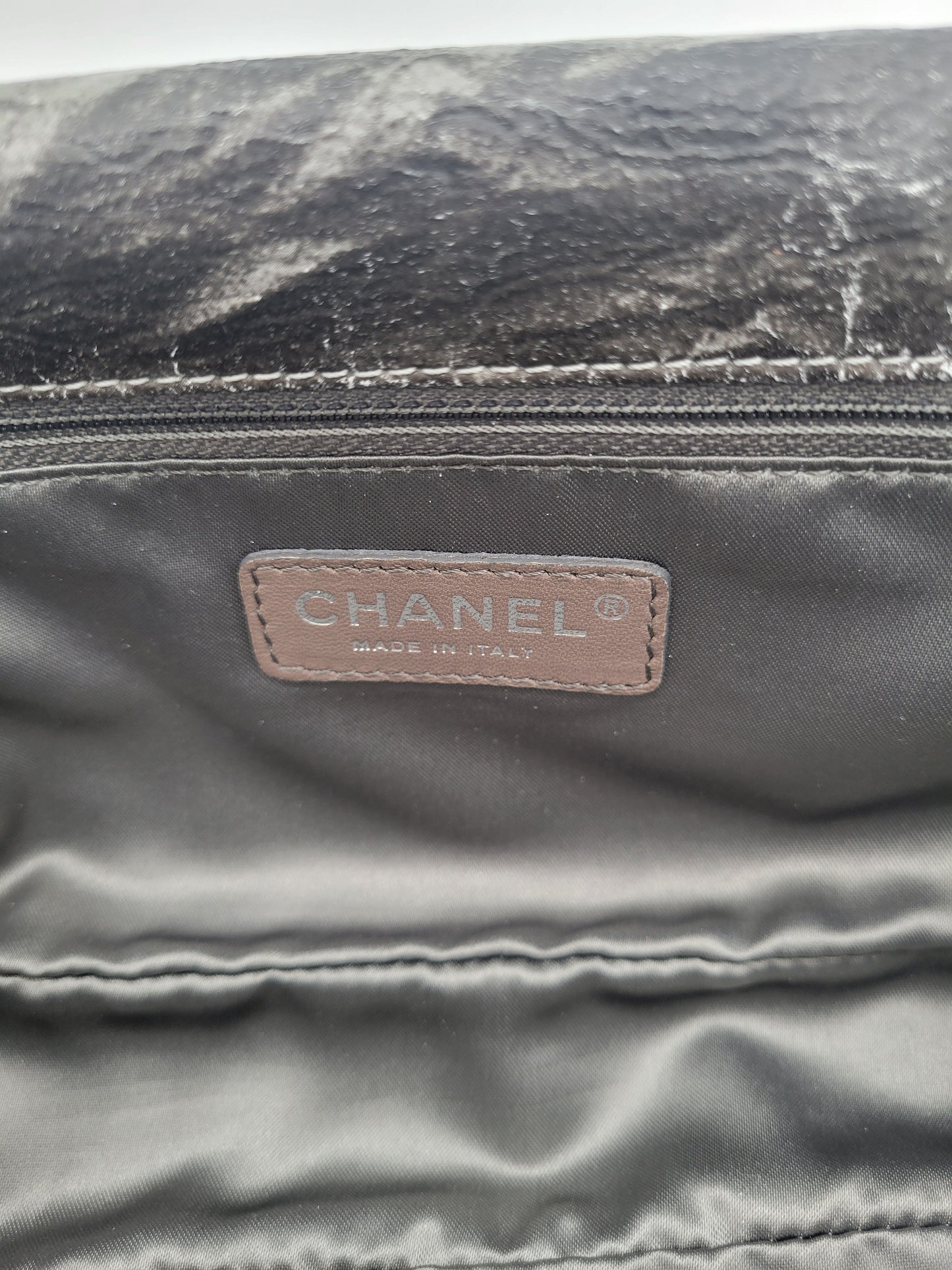 Vintage Chanel Melrose Degradé Flap Bag