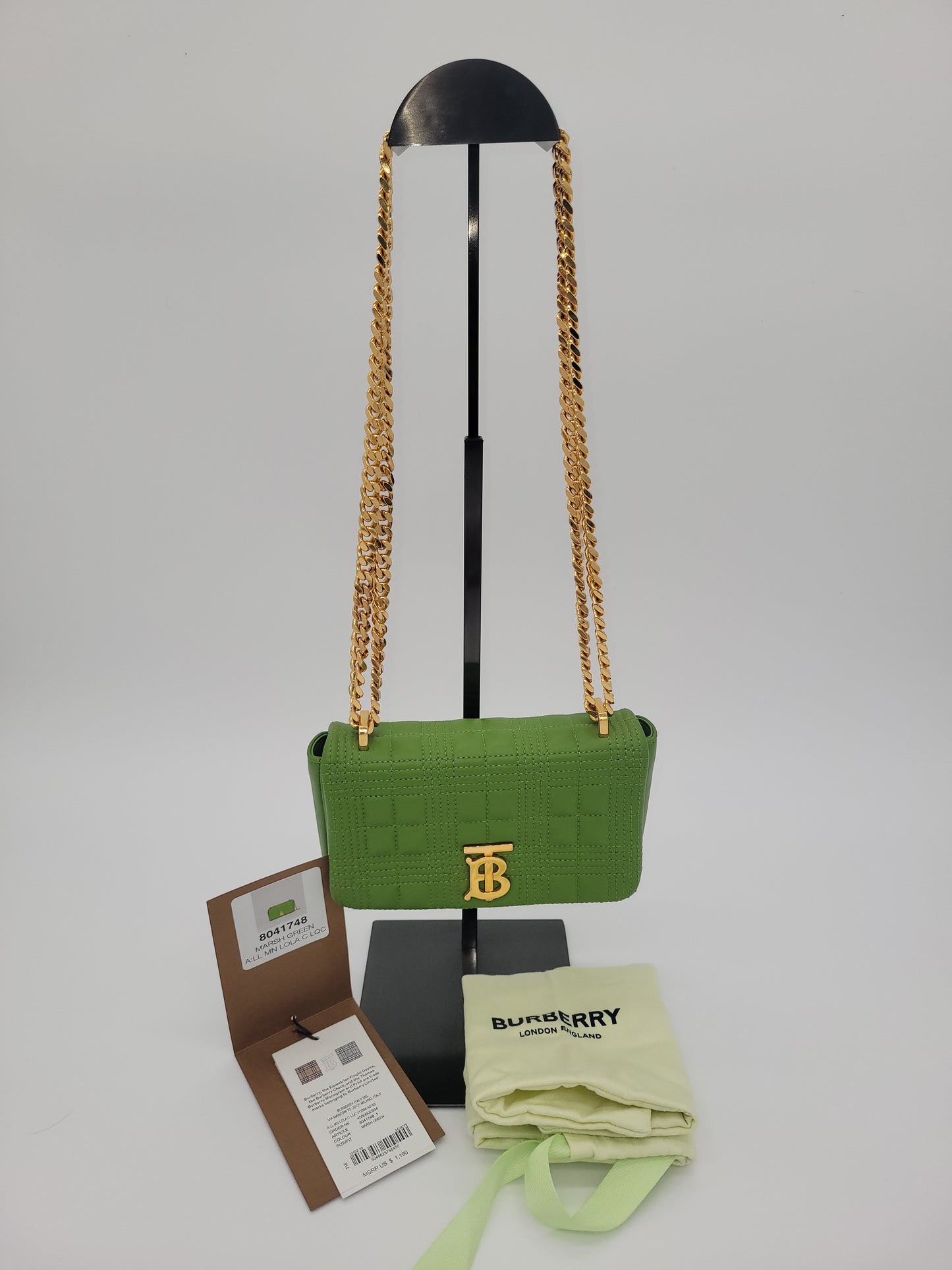 Burberry Small Quilted Lambskin Lola Bag