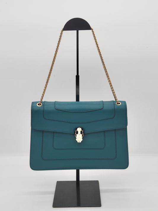 Bvlgari Serpenti Forever Flap Shoulder Bag