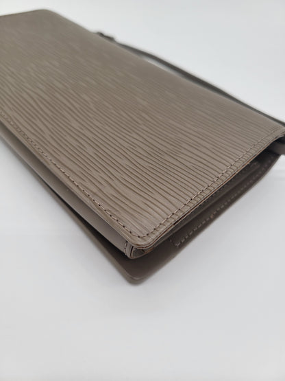 Louis Vuitton Epi Honfleur Clutch · Galet · Discontinued Style