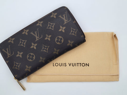 Louis Vuitton Zippy Wallet — Monogram Canvas | GHW | Full Set