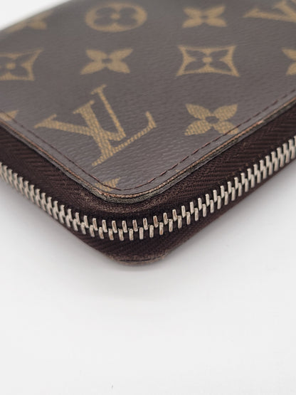Louis Vuitton Zippy Wallet — Monogram Canvas | GHW | Full Set