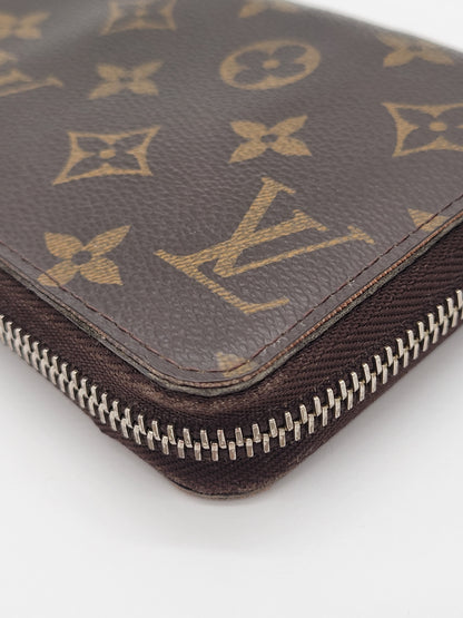 Louis Vuitton Zippy Wallet — Monogram Canvas | GHW | Full Set