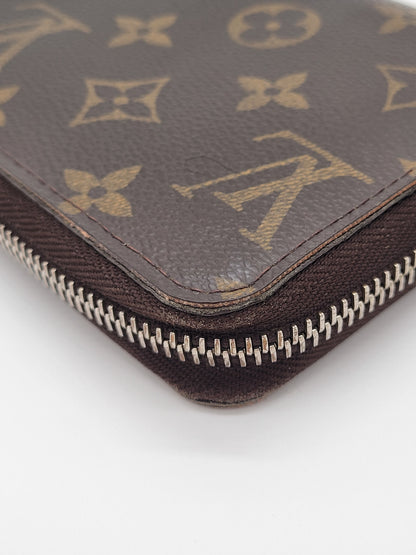 Louis Vuitton Zippy Wallet — Monogram Canvas | GHW | Full Set