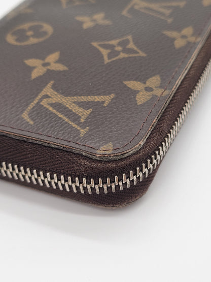 Louis Vuitton Zippy Wallet — Monogram Canvas | GHW | Full Set