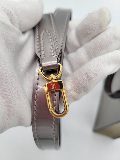 Louis Vuitton Petit Sac Plat — Monogram Vernis | Metallic | GHW