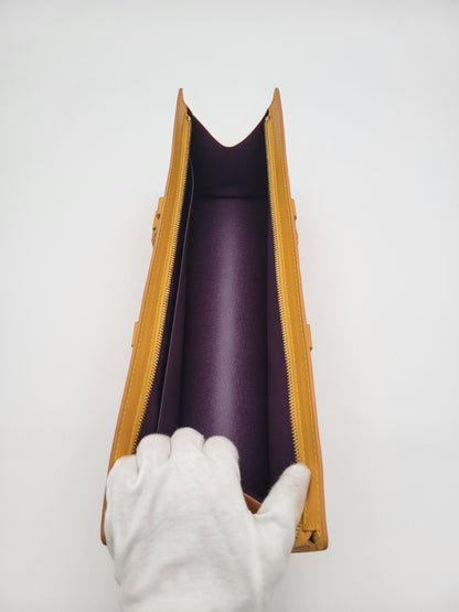 Louis Vuitton Sac Triangle — Epi Leather | Cannelle | GHW | Vintage