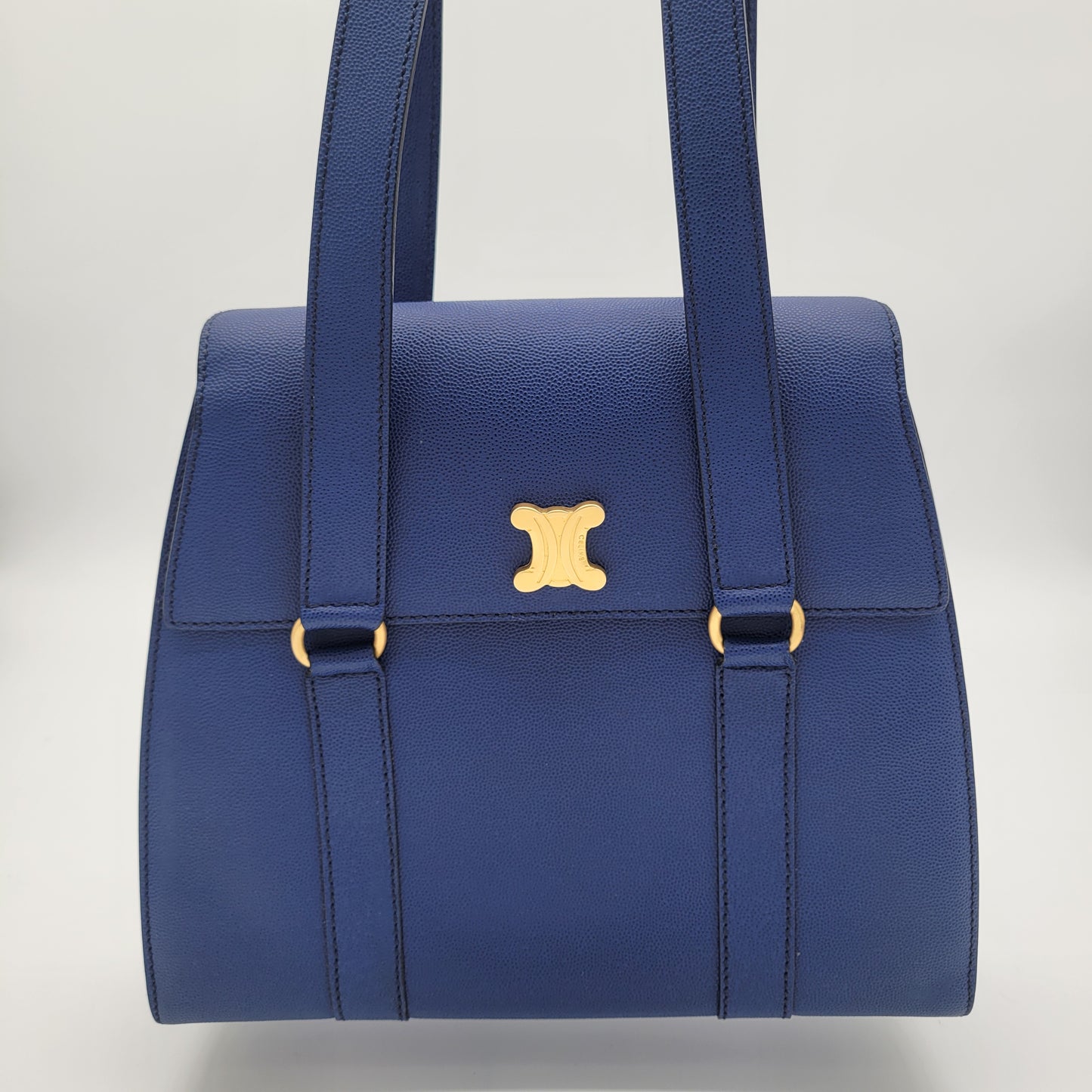 Celine Vintage Triomphe Shoulder Bag