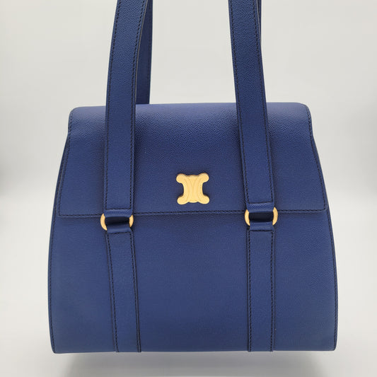 Celine Vintage Triomphe Shoulder Bag