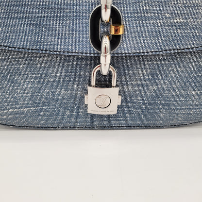 Louis Vuitton Chain It Bag — Denim Blue Epi