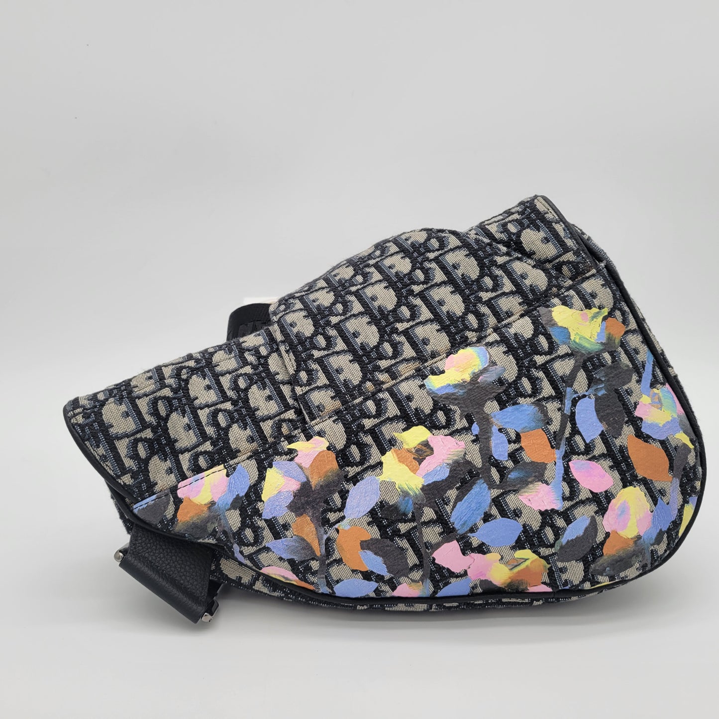 Christian Dior x Alex Foxton limited-edition Oblique Saddle Bag