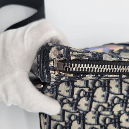 Christian Dior x Alex Foxton limited-edition Oblique Saddle Bag