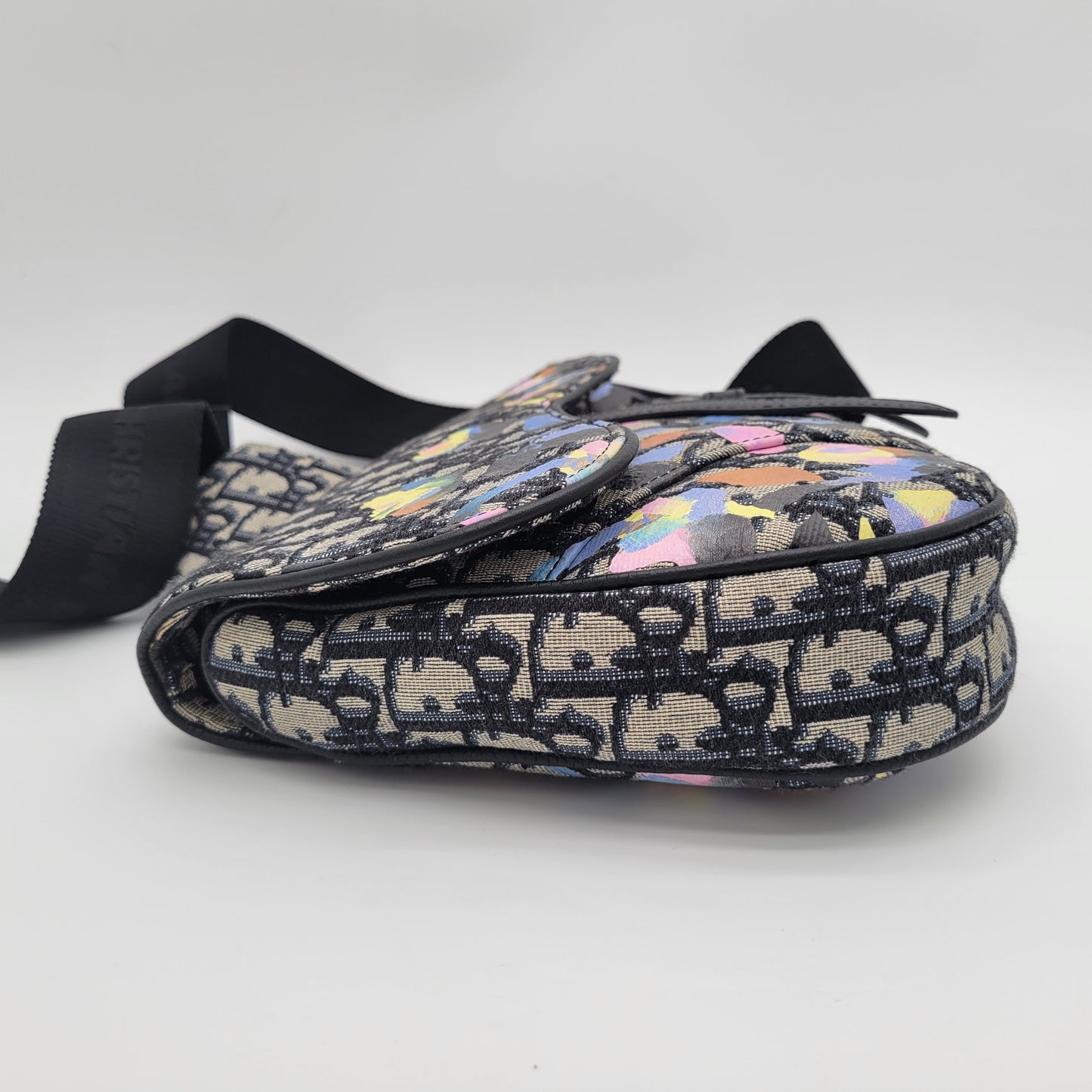 Christian Dior x Alex Foxton limited-edition Oblique Saddle Bag