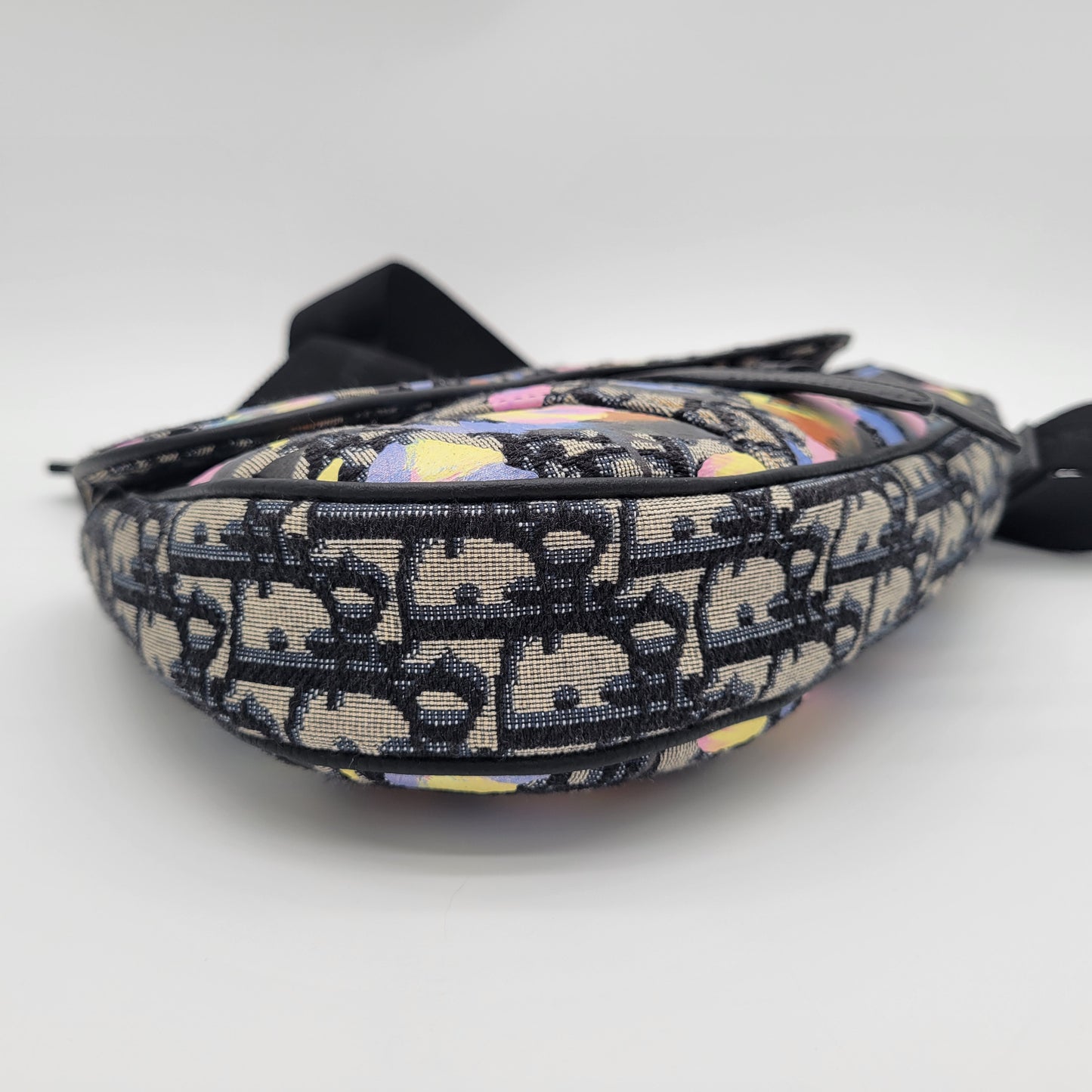 Christian Dior x Alex Foxton limited-edition Oblique Saddle Bag