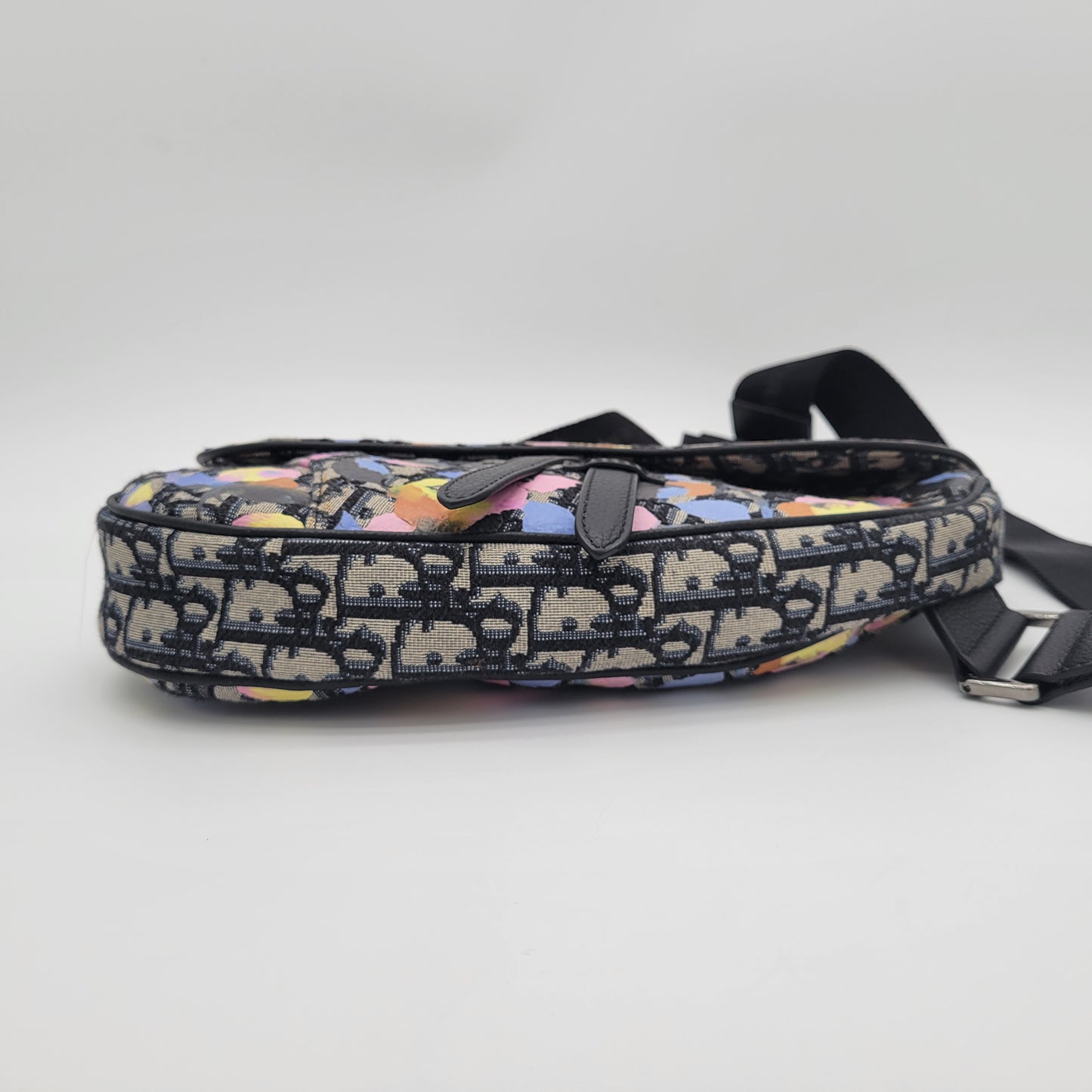 Christian Dior x Alex Foxton limited-edition Oblique Saddle Bag