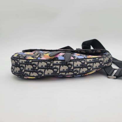 Christian Dior x Alex Foxton limited-edition Oblique Saddle Bag
