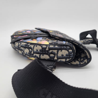 Christian Dior x Alex Foxton limited-edition Oblique Saddle Bag