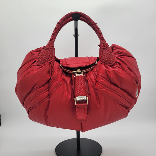 Vintage Fendi x Moncler Limited Edition Quilted Spy Bag