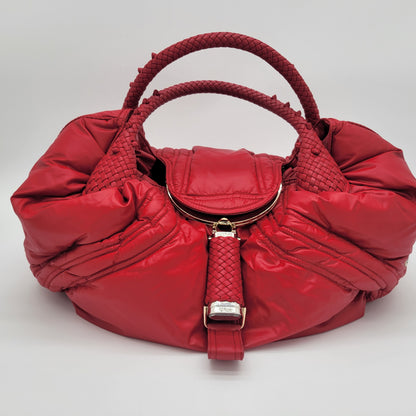 Vintage Fendi x Moncler Limited Edition Quilted Spy Bag