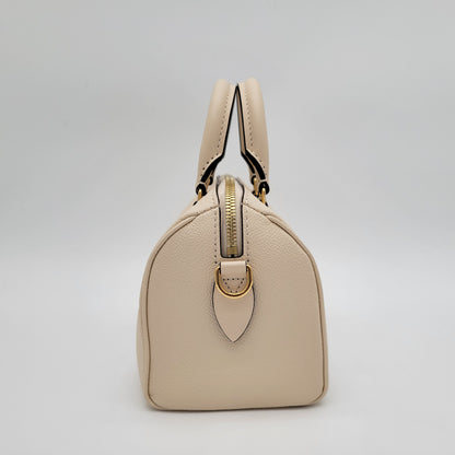 Louis Vuitton Speedy Bandoulière 20 Cream Empreinte