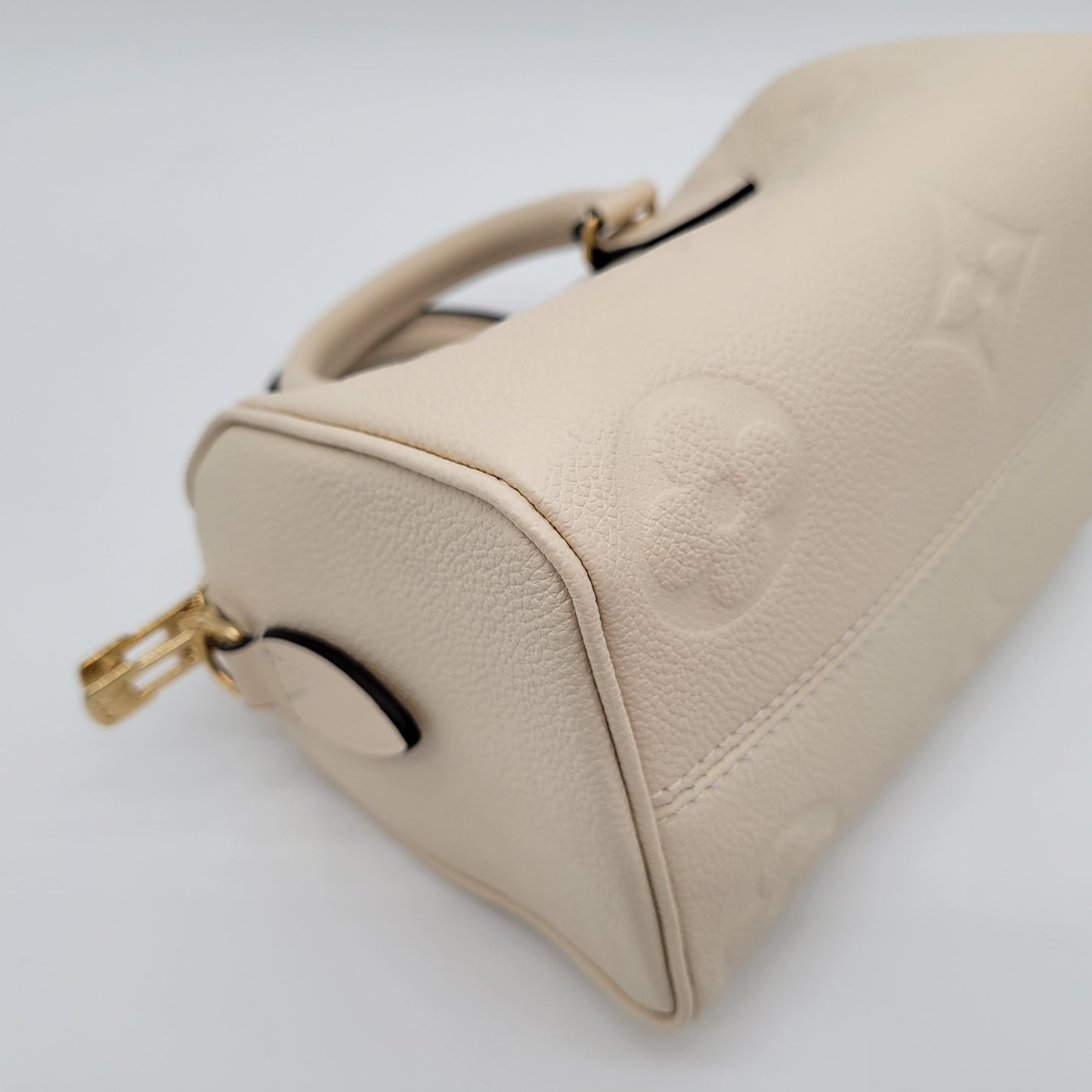 Louis Vuitton Speedy Bandoulière 20 Cream Empreinte