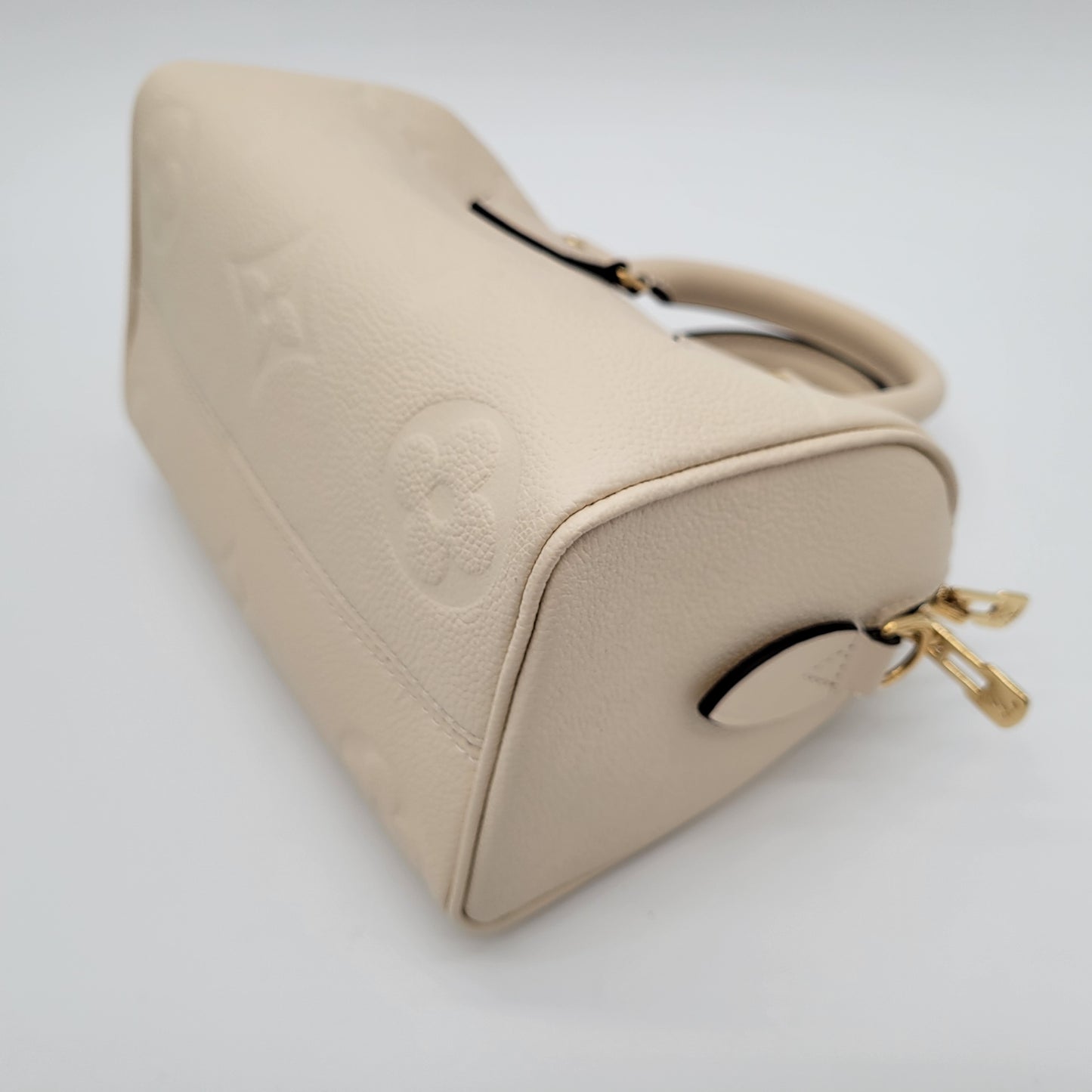 Louis Vuitton Speedy Bandoulière 20 Cream Empreinte