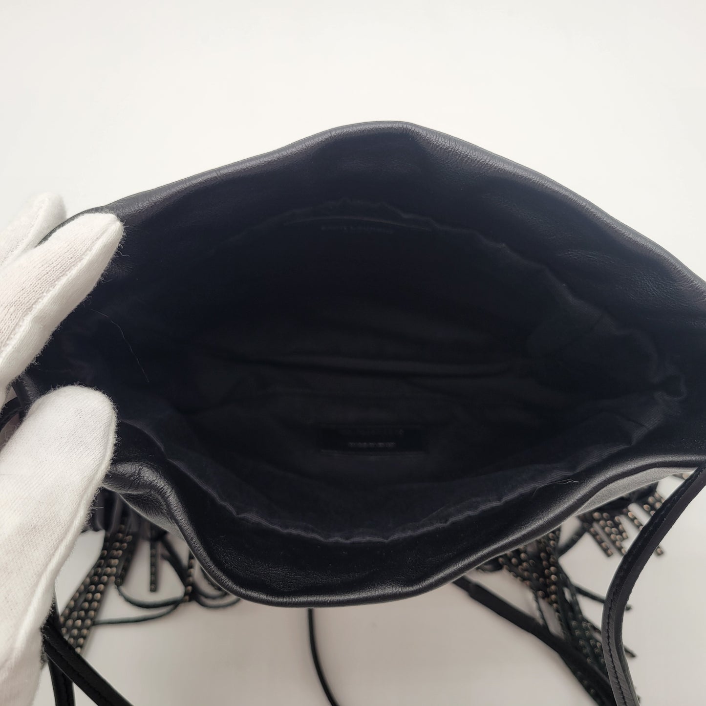 Saint Laurent Helena Fringe Crossbody