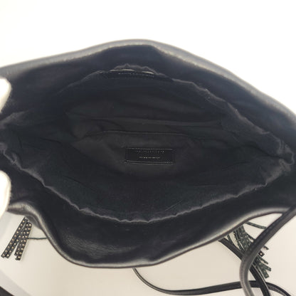 Saint Laurent Helena Fringe Crossbody