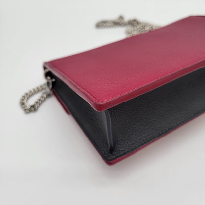 Louis Vuitton Bicolor Leather MyLockMe Chain Pochette