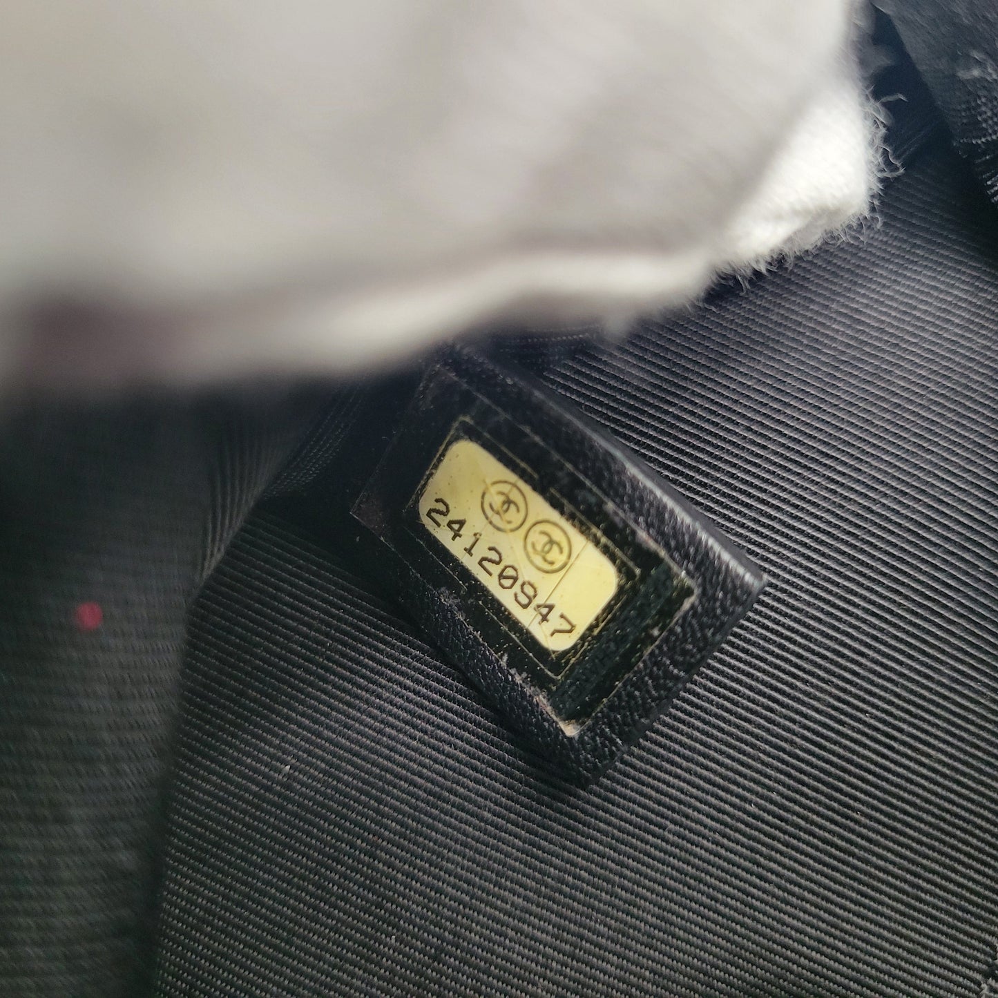 Chanel Grip Clutch Quilted Lambskin