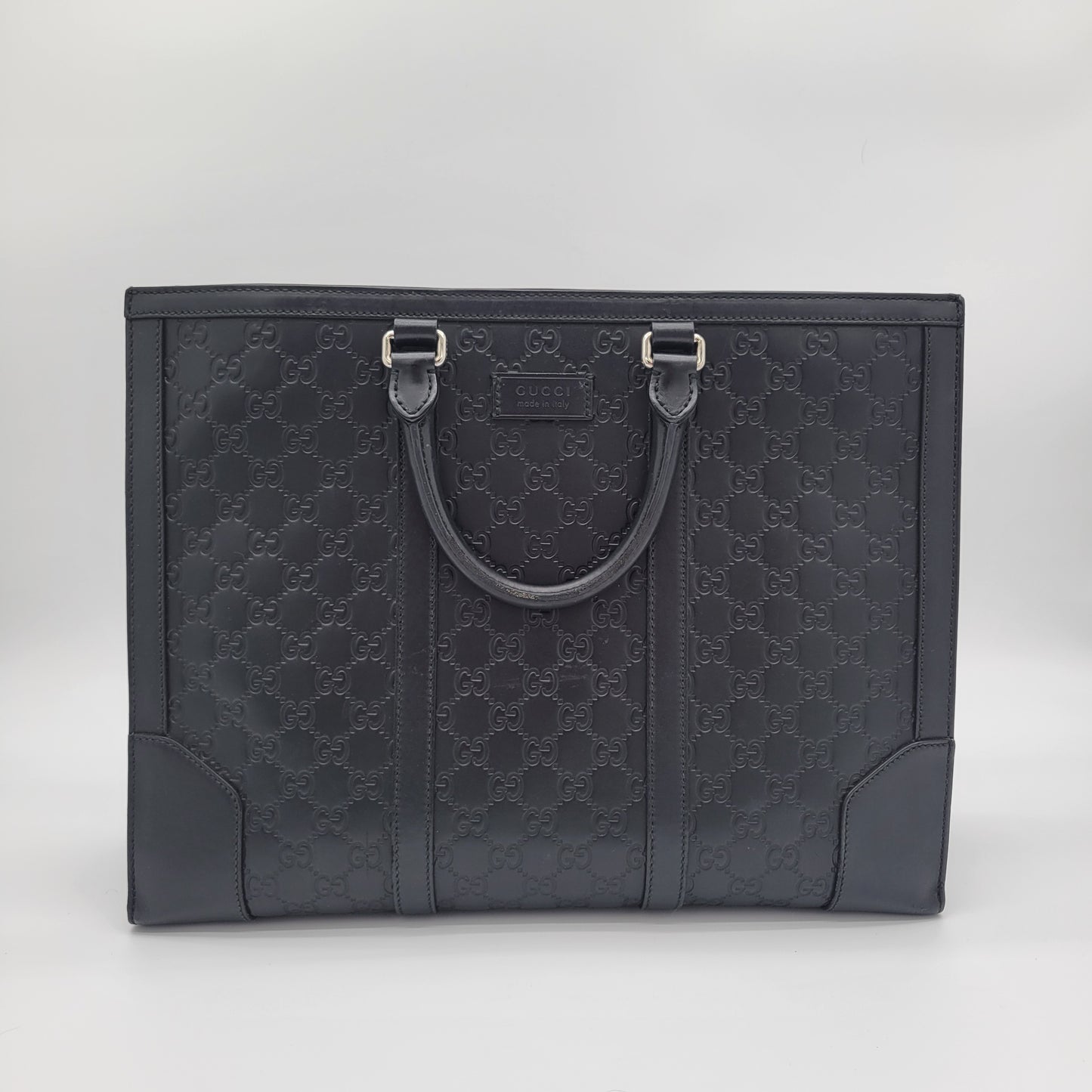 Gucci Guccissima 2-Way Business Bag