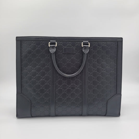 Gucci Guccissima 2-Way Business Bag